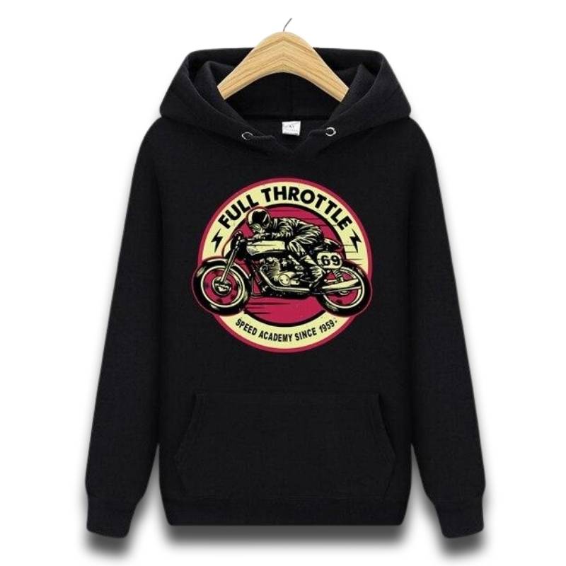 Sudadera Moto Vintage