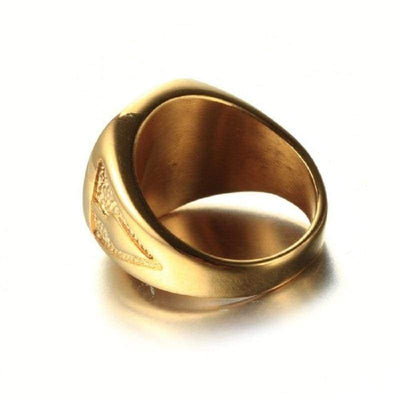Anillo Masónico Vintage Para Hombre