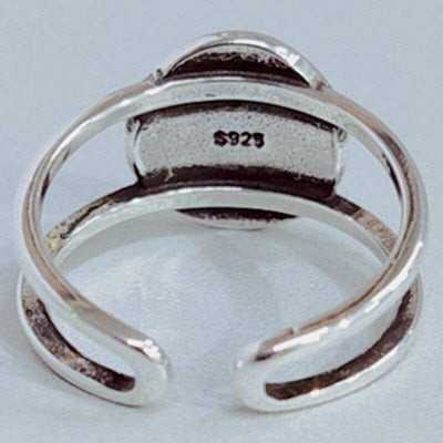 Anillo de moneda de dólar vintage