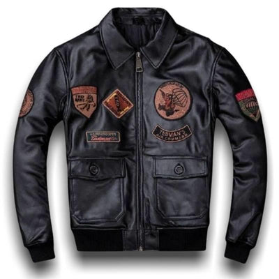 Chaqueta bomber americana vintage para hombre