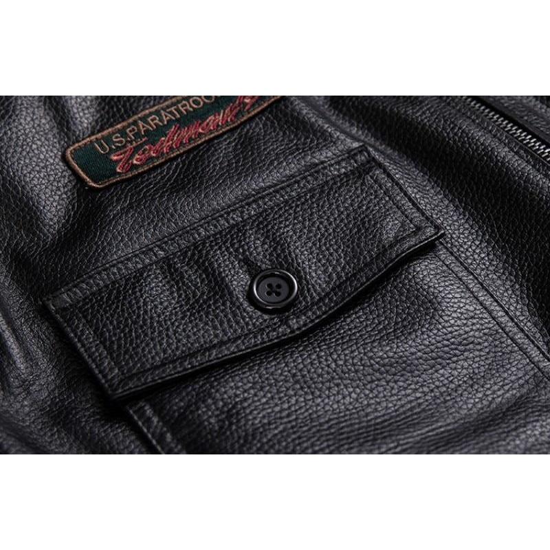 Chaqueta bomber americana vintage para hombre