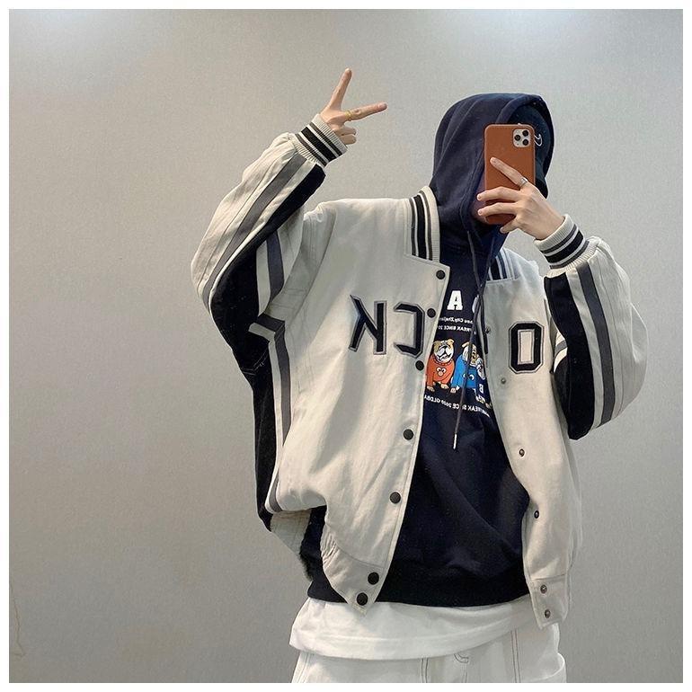 Chaqueta de béisbol americana vintage