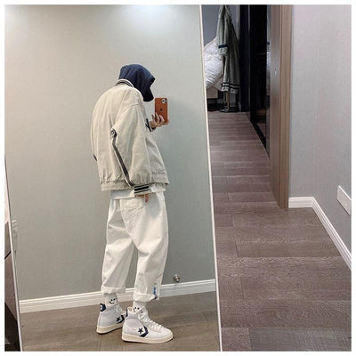 Chaqueta de béisbol americana vintage