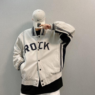 Chaqueta de béisbol americana vintage