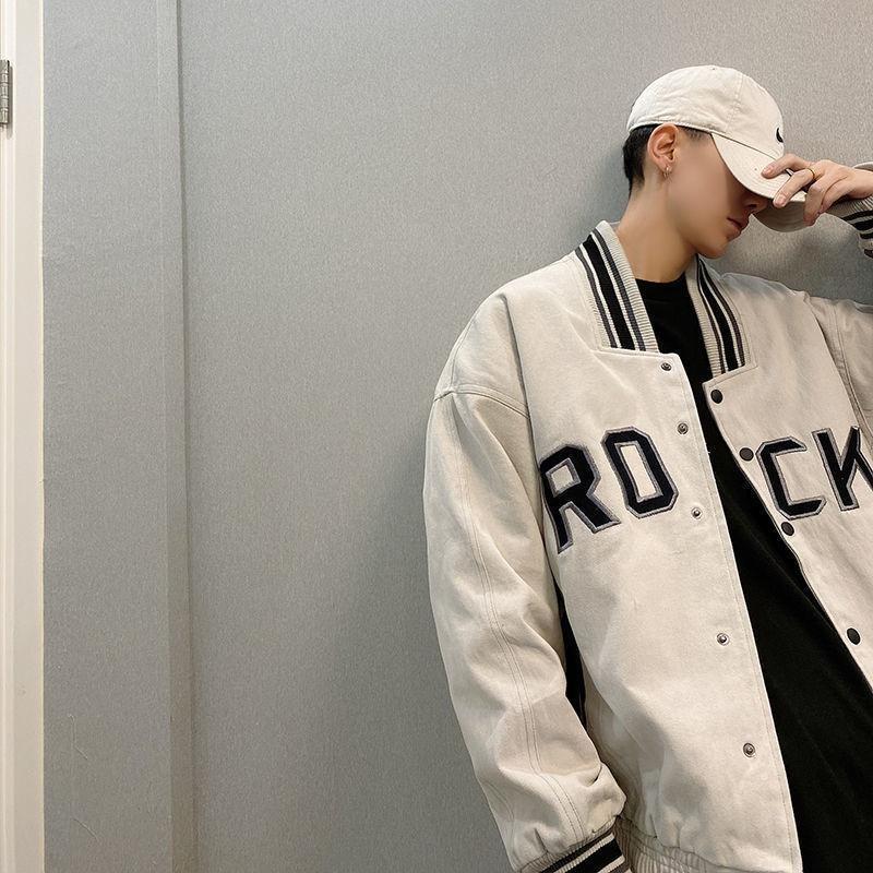 Chaqueta de béisbol americana vintage