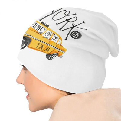 Gorro New York Vintage Blanco