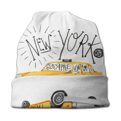 Gorro New York Vintage Blanco