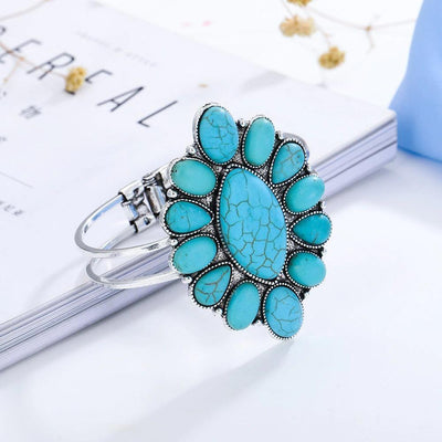 Pulsera vintage de indio americano para hombre