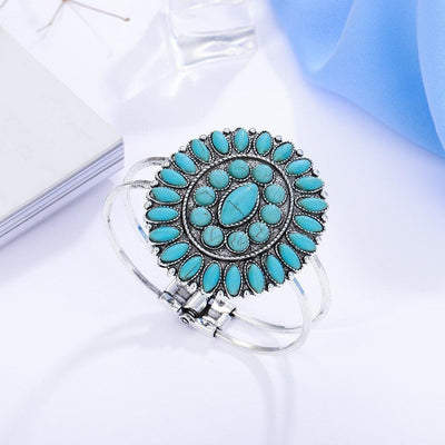 Pulsera vintage de indio americano para hombre