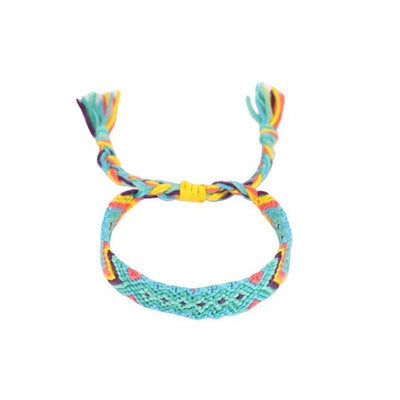 Pulsera vintage de algodón indio