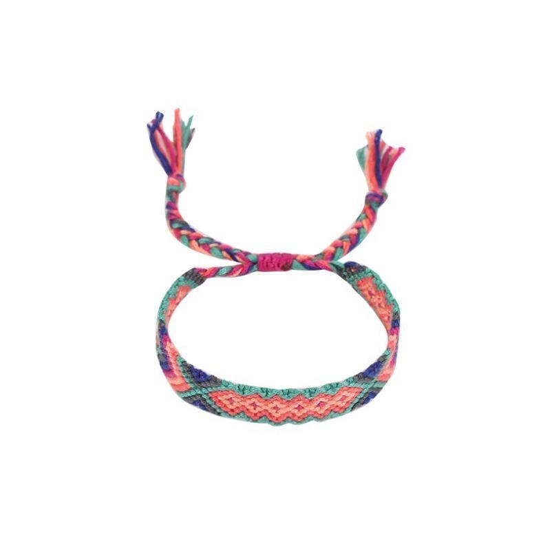 Pulsera vintage de algodón indio