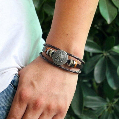 Pulsera de hombre indio vintage