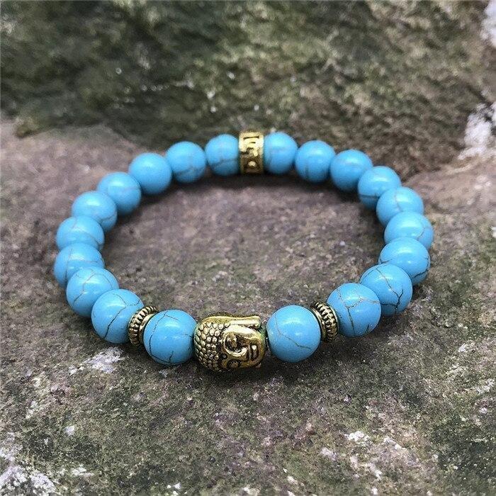 Pulsera de piedra india vintage