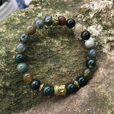 Pulsera de piedra india vintage