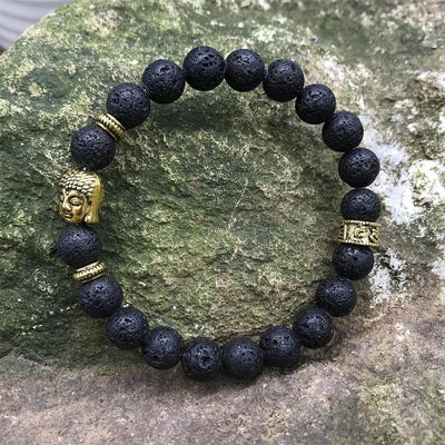 Pulsera de piedra india vintage