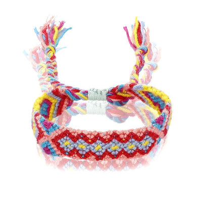 Pulsera India Vintage de Tela