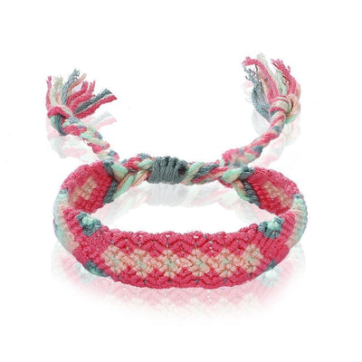 Pulsera India Vintage de Tela