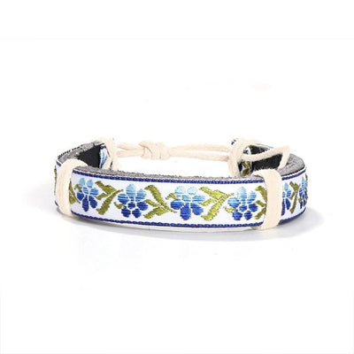 Pulsera India Vintage de Tela