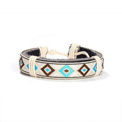 Pulsera India Vintage de Tela