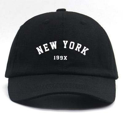 Gorra de Hombre Vintage New York Negra