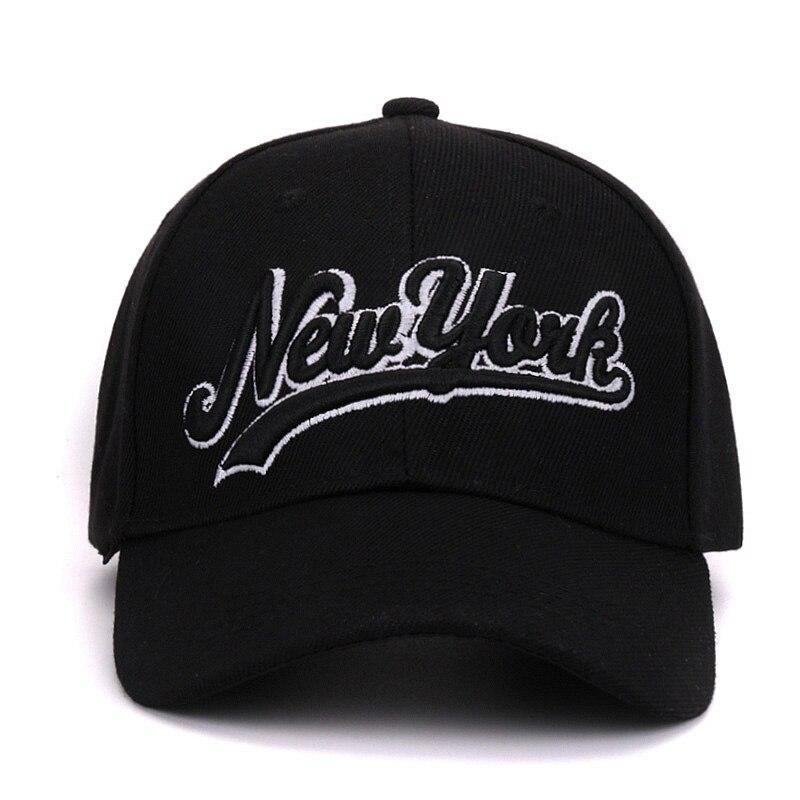 Gorra Ajustable Vintage New York Negra