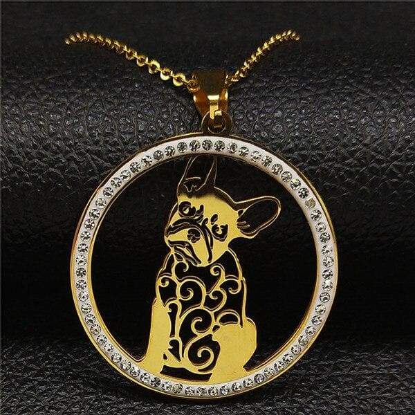 Collar Bulldog Americano Vintage