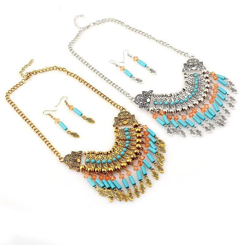 Collar de mujer india vintage