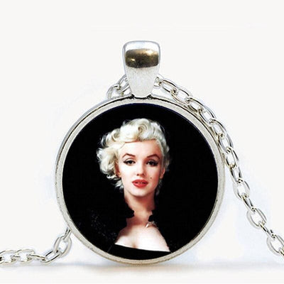 Colgante vintage de Marilyn Monroe