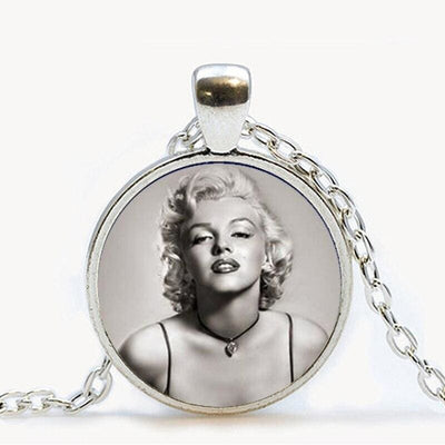Colgante vintage de Marilyn Monroe