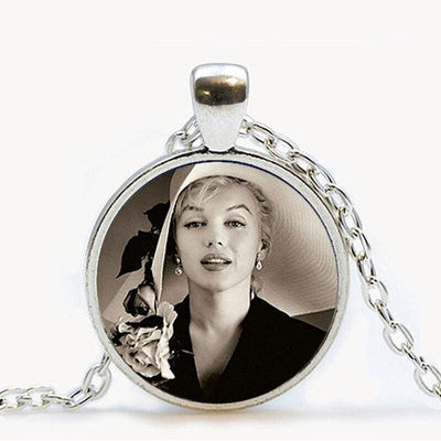 Colgante vintage de Marilyn Monroe