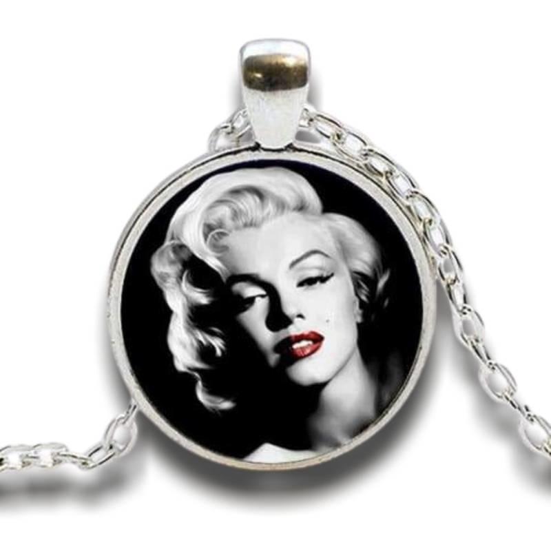 Colgante vintage de Marilyn Monroe