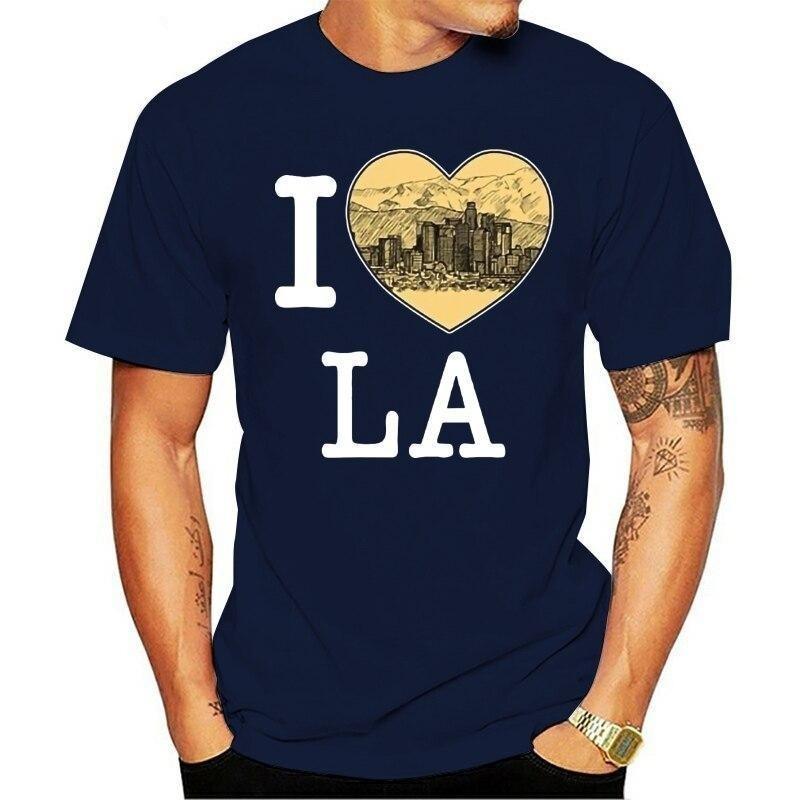 Camiseta vintage de I Love LA