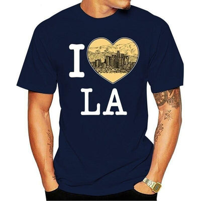 Camiseta vintage de I Love LA
