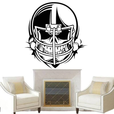 Pegatinas de casco de fútbol americano vintage