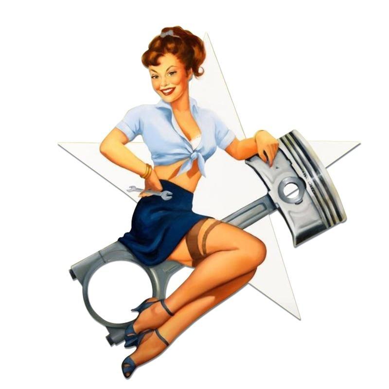 Vinilo Pin Up Americano