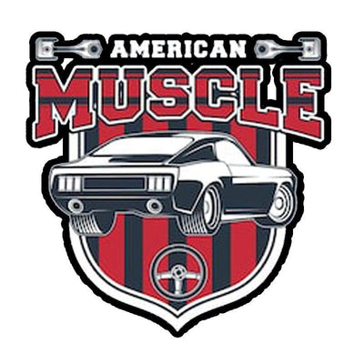 Pegatinas Coches Americanos Antiguos