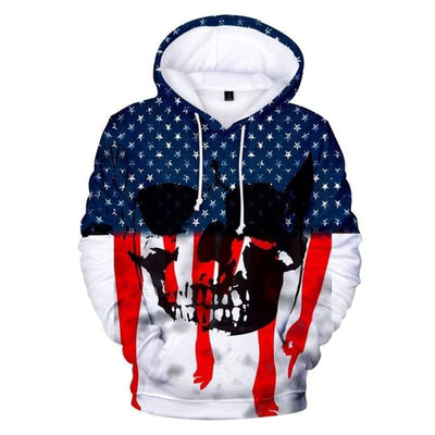 Sudadera con capucha americana vintage
