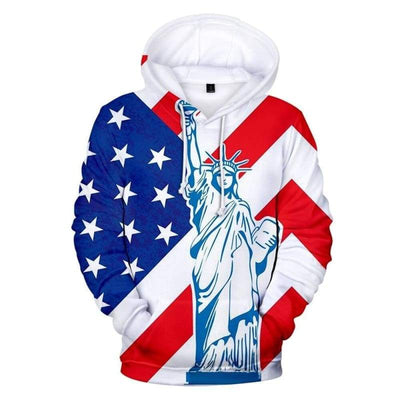 Sudadera con capucha americana vintage