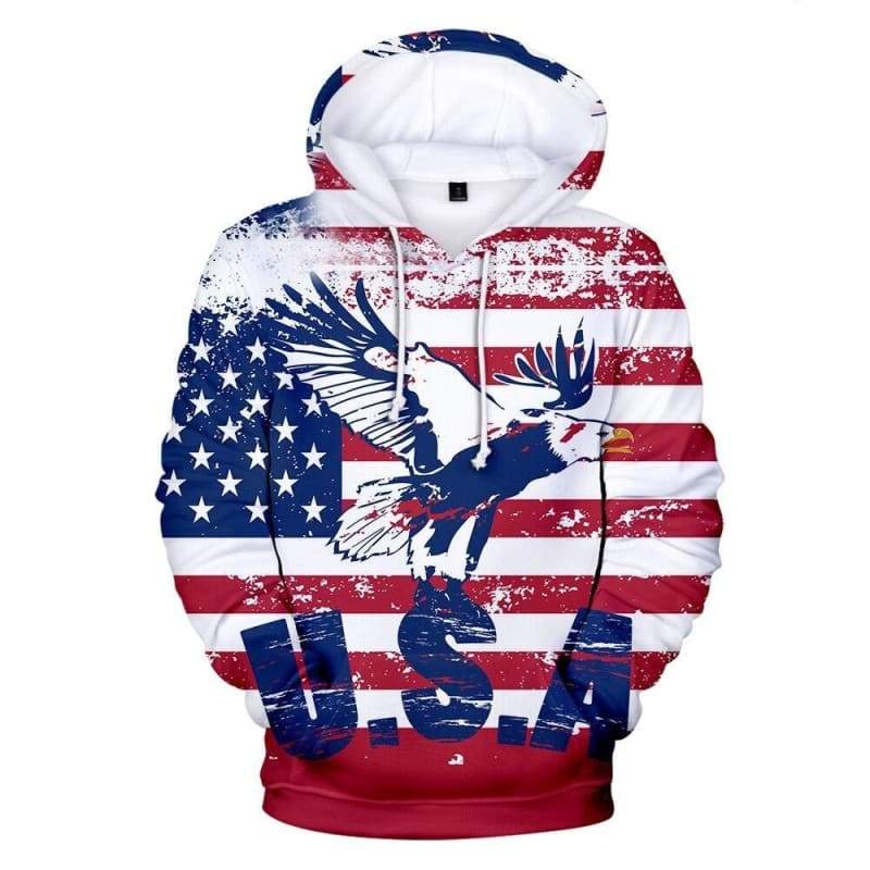 Sudadera con capucha americana vintage