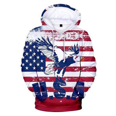 Sudadera con capucha americana vintage