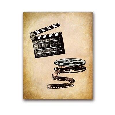 Pintura de cine vintage