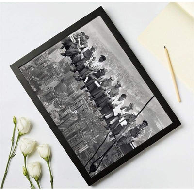 Pintura vintage de hombre de New York