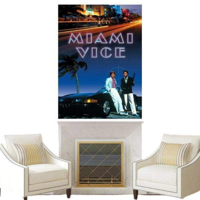 Pintura antigua de Miami Vice