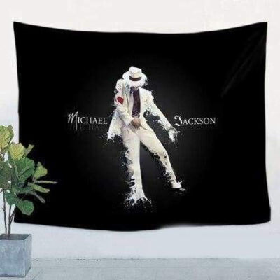 Vintage Michael Jackson Tela decorativa