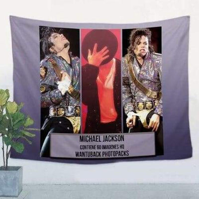 Vintage Michael Jackson Tela decorativa