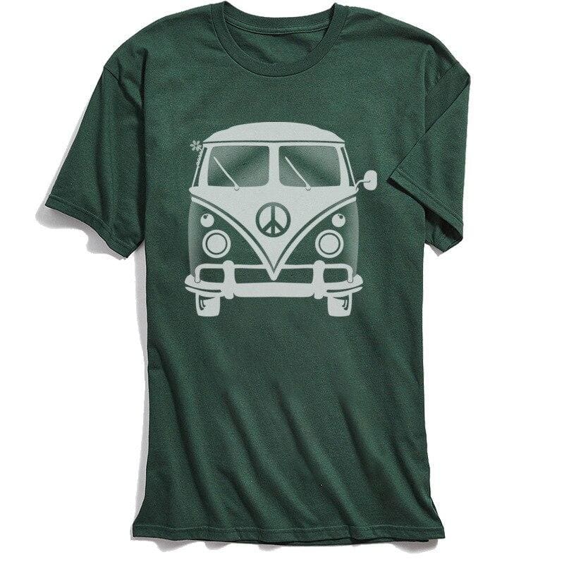 Camiseta Hombre Vintage Hippie Chic