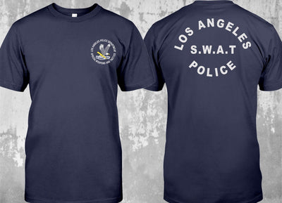 La camiseta vintage de la policía