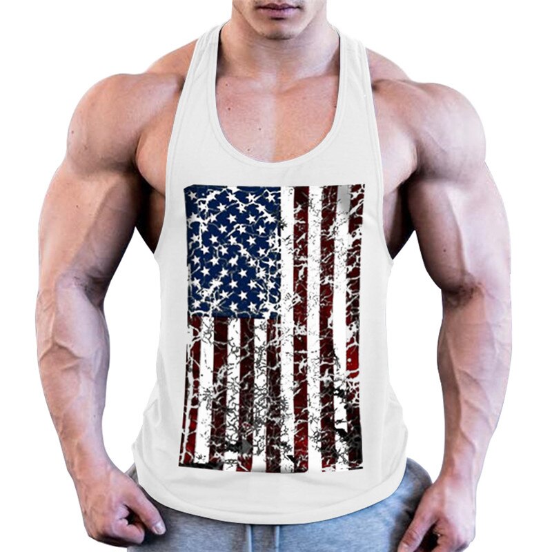 Camiseta sin mangas de EE. UU.