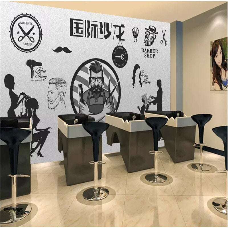 Papel pintado de estilo retro