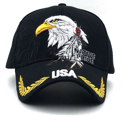 Gorra de béisbol americana vintage
